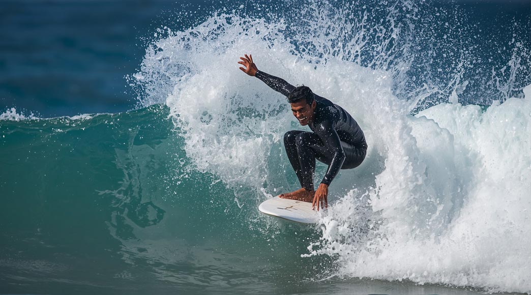cours de surf à Sidi Kaouki