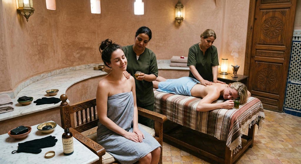 hammam et massage traditionnel au Maroc