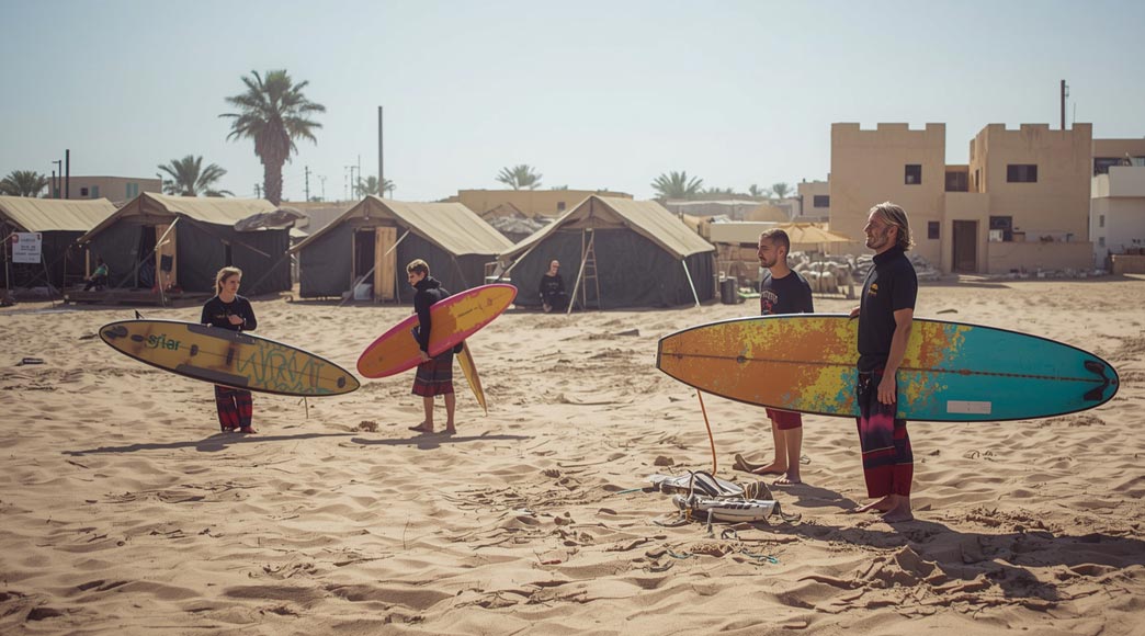 surf trip escape, stage intensif au Maroc entre Essaouira Sidi Kaouki et Ouassane