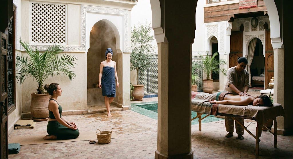 yoga hammam et massage à Essaouira
